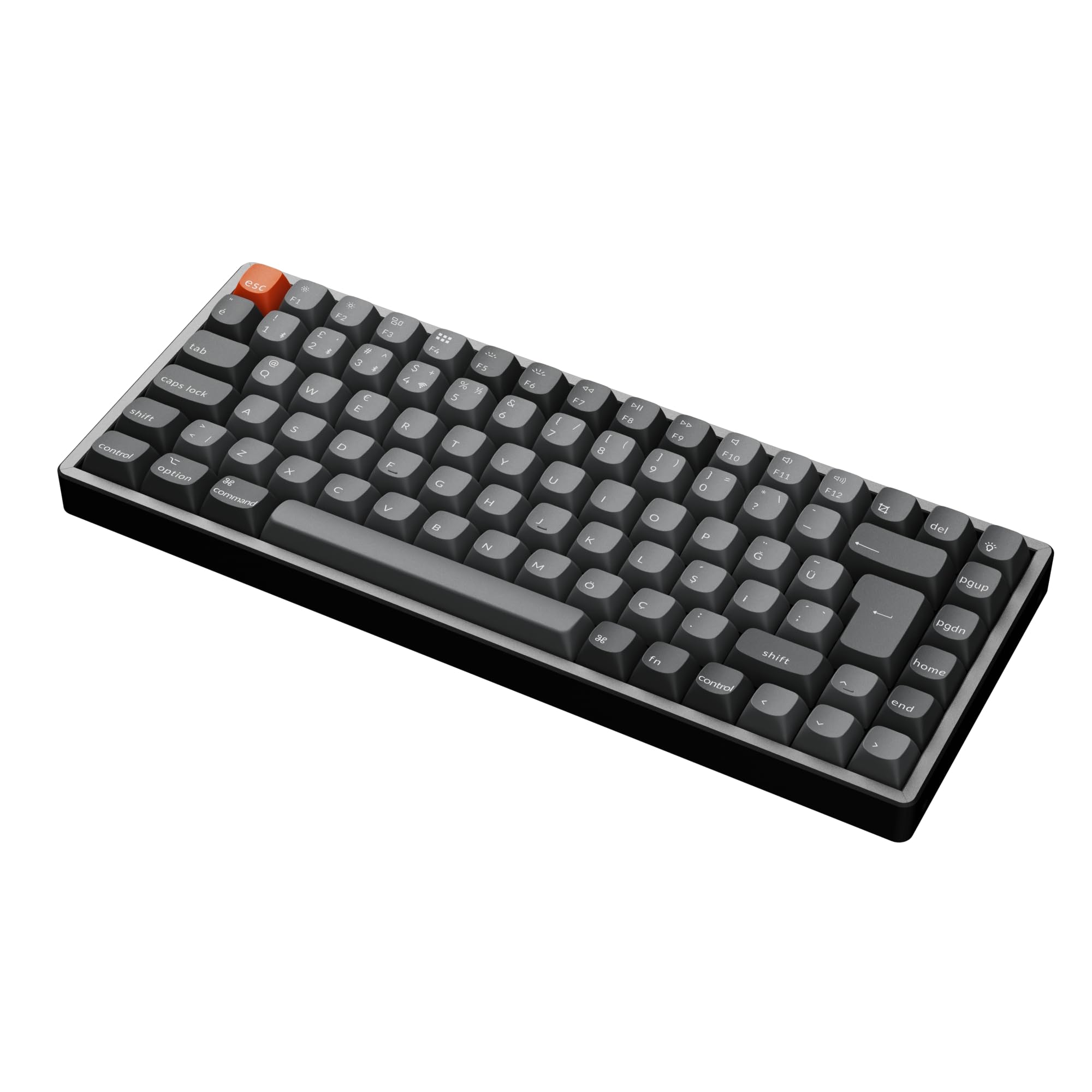 Keychron K2 Max%75 RGB Türkçe Brown Switch Kablosuz Alüminyum